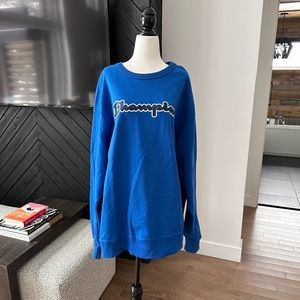 CHAMPION HOODIE IN BLUE